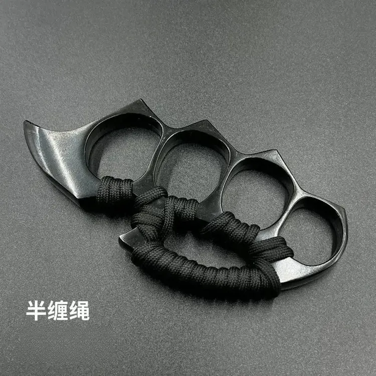 户外突围指虎防身四指手扣铁拳环车载拳扣拳套武器钛金属防卫
