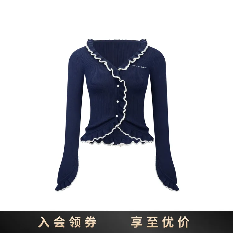 ANN ANDELMAN 英伦风常规常规款女针织毛针织衫上衣毛衣针织衫