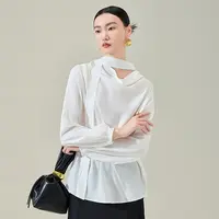 【籽言专属】MOFAN摩凡秋新款椰奶白衬衫MKX473796