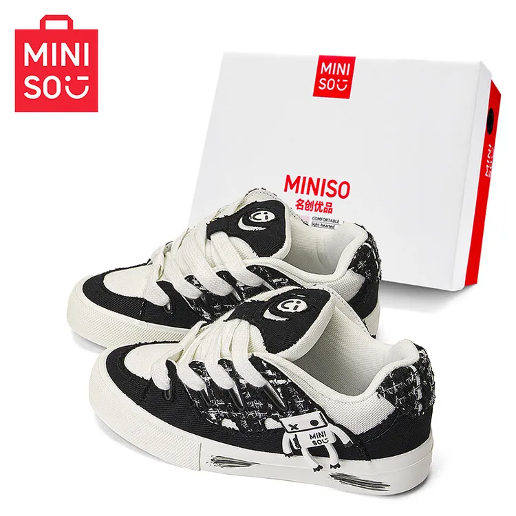 名创优品鞋子女款爆款2025新款小众百搭女鞋时尚潮流夏季休闲板鞋