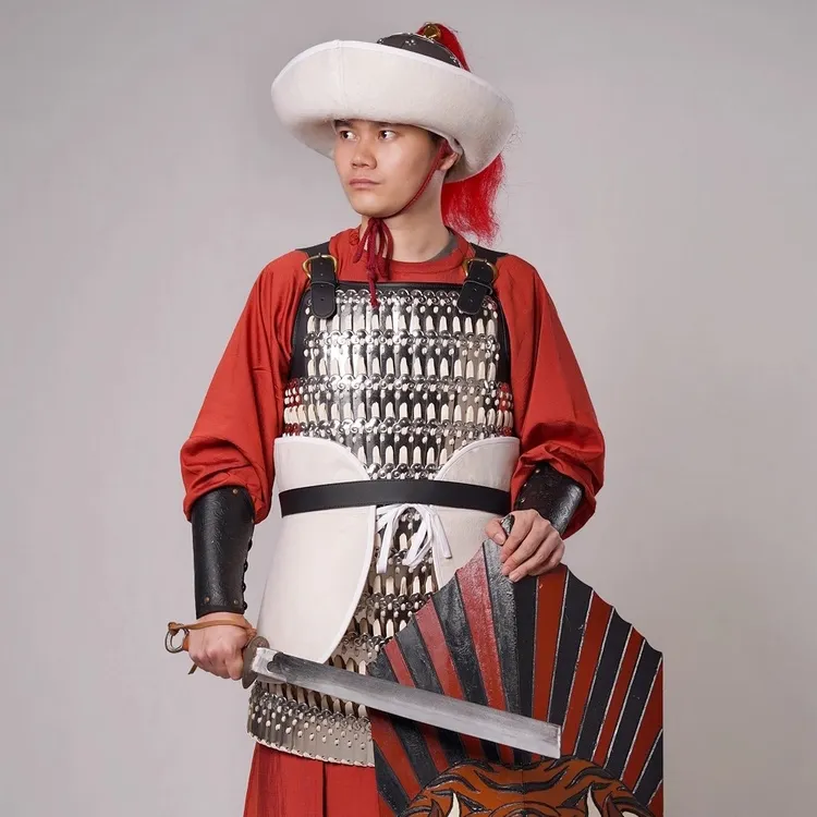 【折冲府】中国甲胄两裆甲林冲铠甲盔甲裲裆甲小兵甲套装