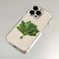 霉运退散柚子叶适用苹果17promax手机壳华为透明小米vivo全包oppo