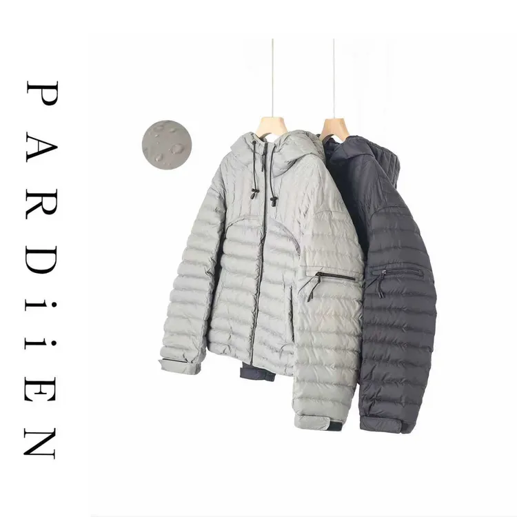 【北总严选】帕迪恩超轻拉链霍尔多巴吉排骨连帽鹅绒服25PD-25Q1019