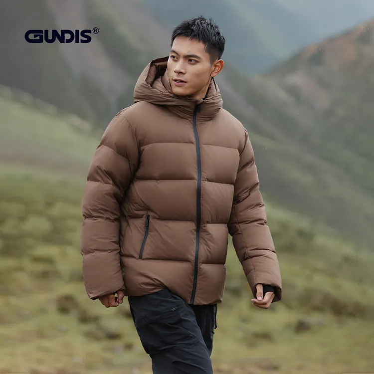 冈狄斯2025新款极寒保暖90白鹅绒羽绒服男女同款上衣冬季情侣外套