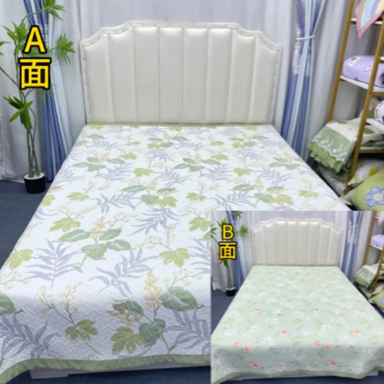 高端精舒棉四季绗缝床盖 双面可铺 可机洗 不缩水
