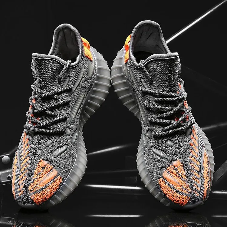 【香港QXWB&Shoes官方正品】飞织椰子男士秋季透气休闲跑步百搭潮鞋