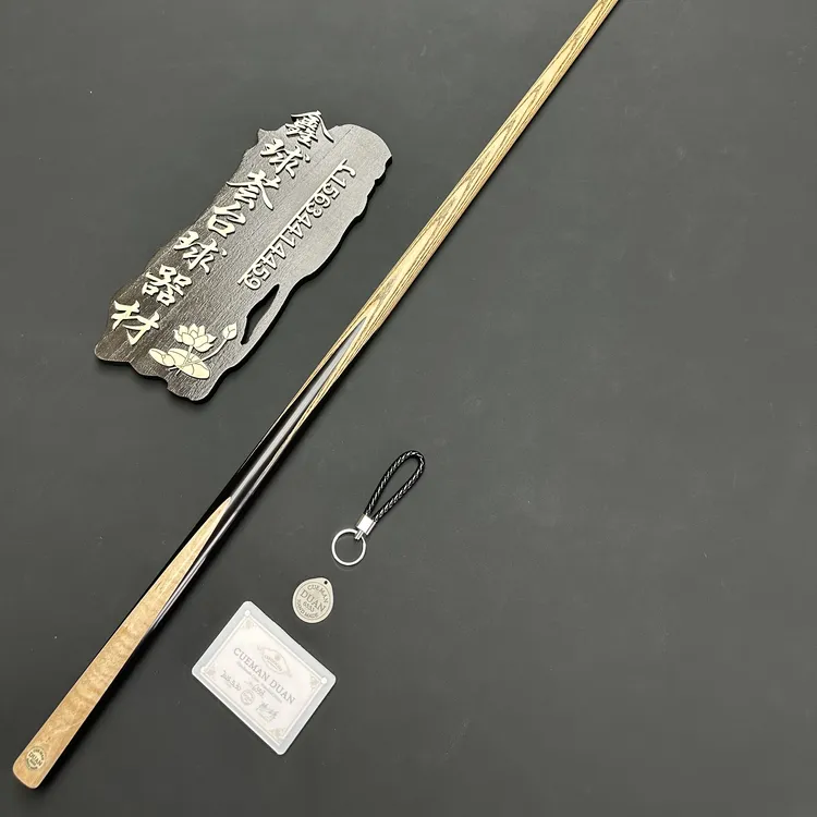 段氏黑牌单插虎纹枫6553，全新手工杆