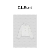 【燕子福利】“爱丁堡“25英式春夏翻领蕾丝边宽松衬衫外套上衣6682cs
