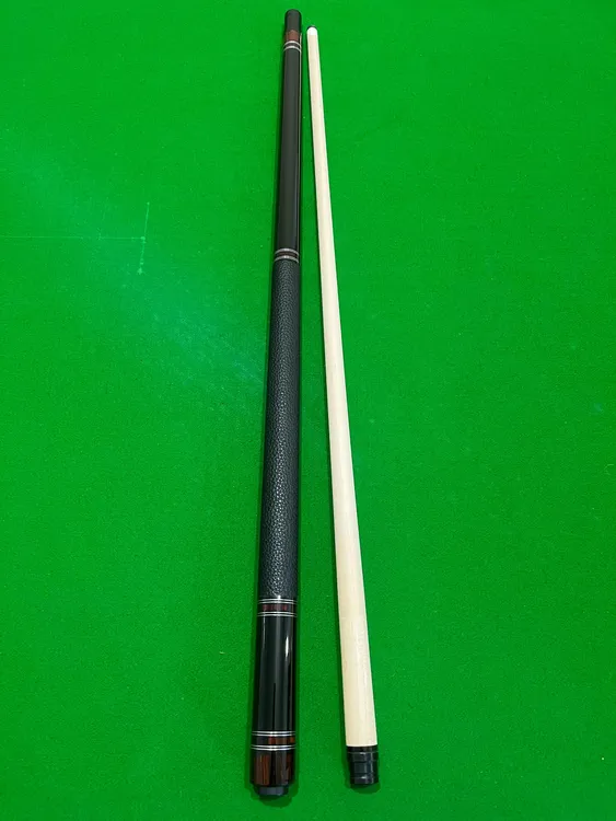 coco镶嵌科技木后把榫卯结构杆子牛皮握把分体台球中式台球台球杆