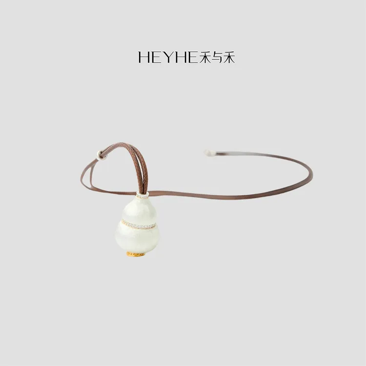 吊坠足银 小禾【福禄双全】s999银财神葫芦寓意配饰女士简约项链