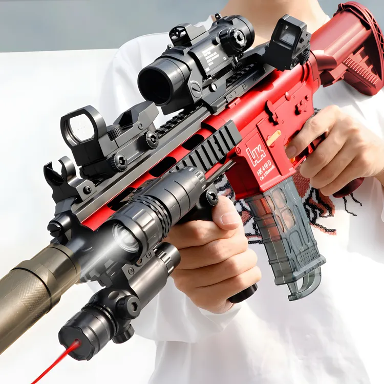 m416玩具枪电动连发软弹枪玩具手动儿童男孩礼物吃鸡冲锋枪6-12岁