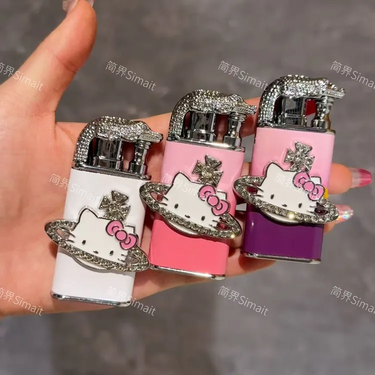 【简界品牌正品保障原创手作】凯蒂猫精致系列高级打火机送女友礼物