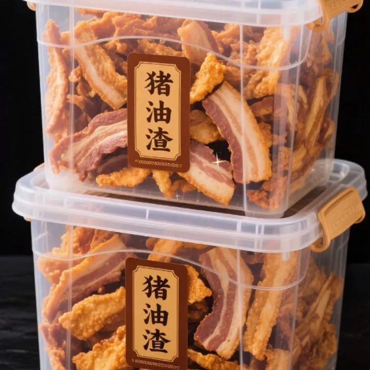 猪油渣酥脆肉脂渣零食小吃脆皮五花肉猪肉脯肉干网红休闲油炸食品