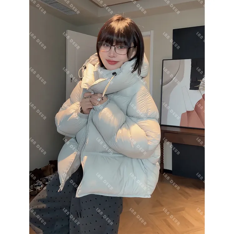 JIUJIU【假日约会】时尚百搭气质法式经典款设计师冬季羽绒服女