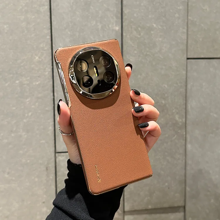 适用华为matex6真皮翻盖手机壳X5全包防摔包镜头智能视窗皮套新款