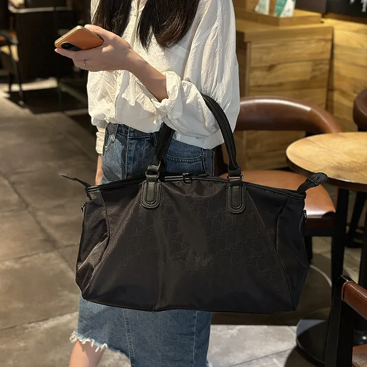 HANKESDUN旅行包手提登机包行李包牛津布i时尚潮流短途出差旅行包