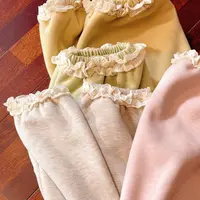 CBLM家加长花边裤【加长花边裤子】宽松显瘦家居服