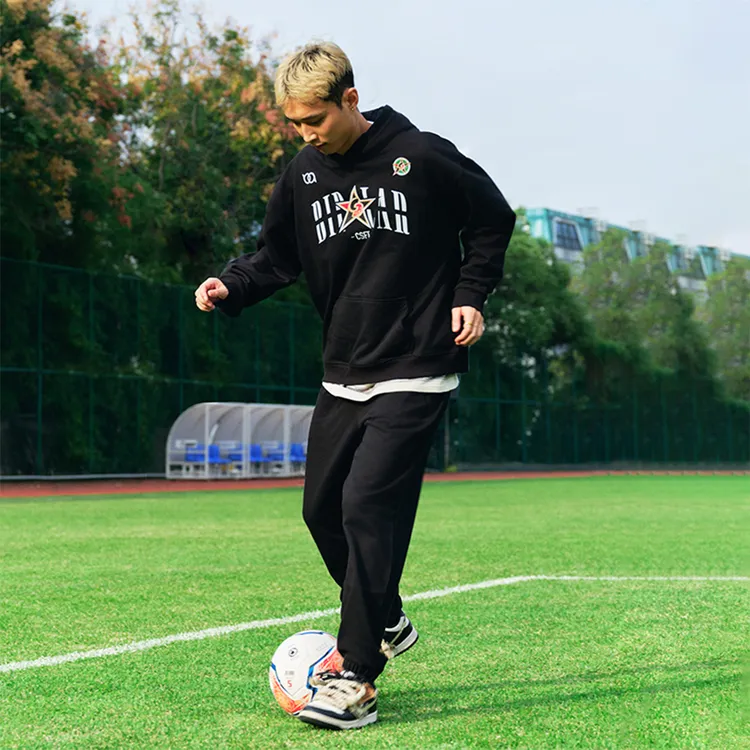 BIPOLAR长沙市足球队联名连帽卫衣秋冬新款连帽衫 32M198