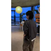 苏安家｜“乌木衬衫”烟熏灰拼色假两件气质文艺感纯棉长袖衬衫