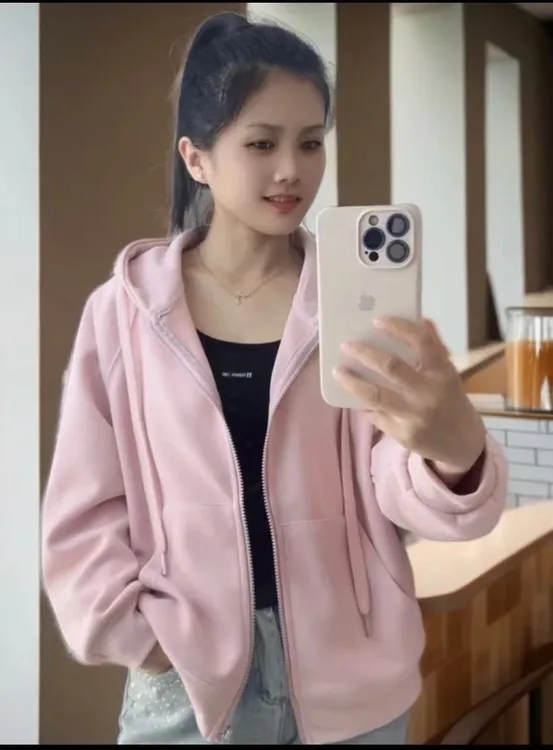 断码青！春秋插肩袖短款外套