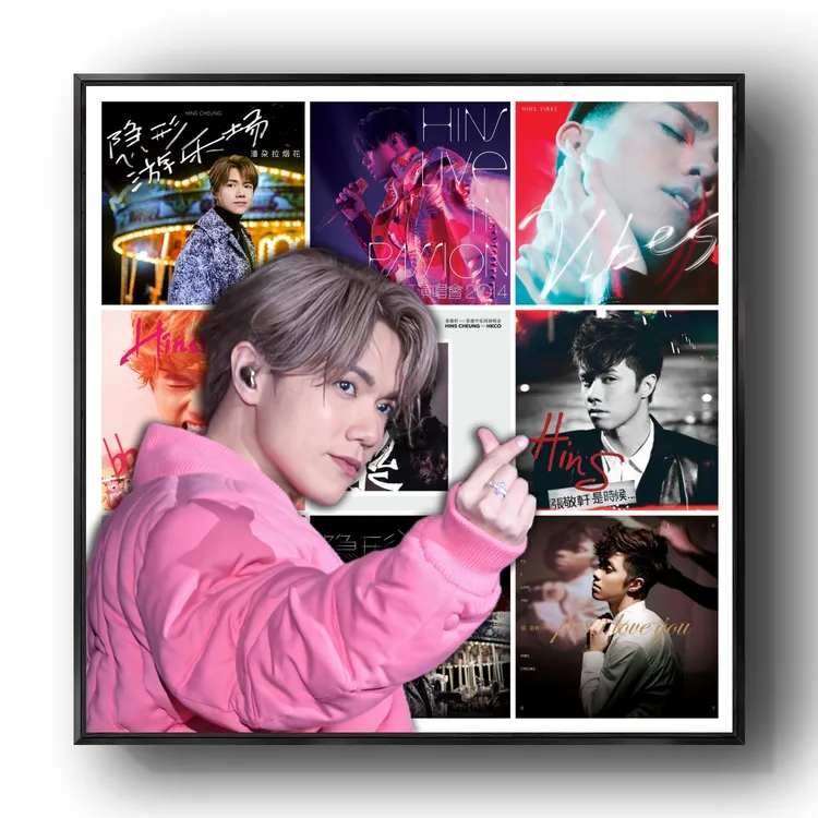 张敬轩周边照片高清海报相片 音乐专辑封面 摆台挂画艺术装饰画 