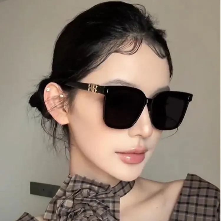 【专柜轻奢】墨镜女款2026新款防紫外线太阳镜高级感百搭出片遮阳镜商品图