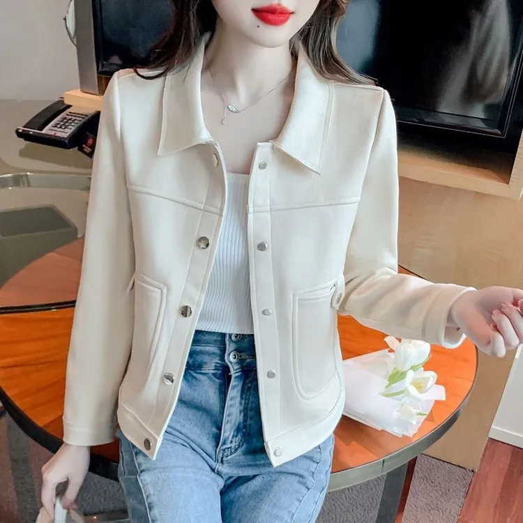 春秋季短外套女气质时尚洋气短款上衣