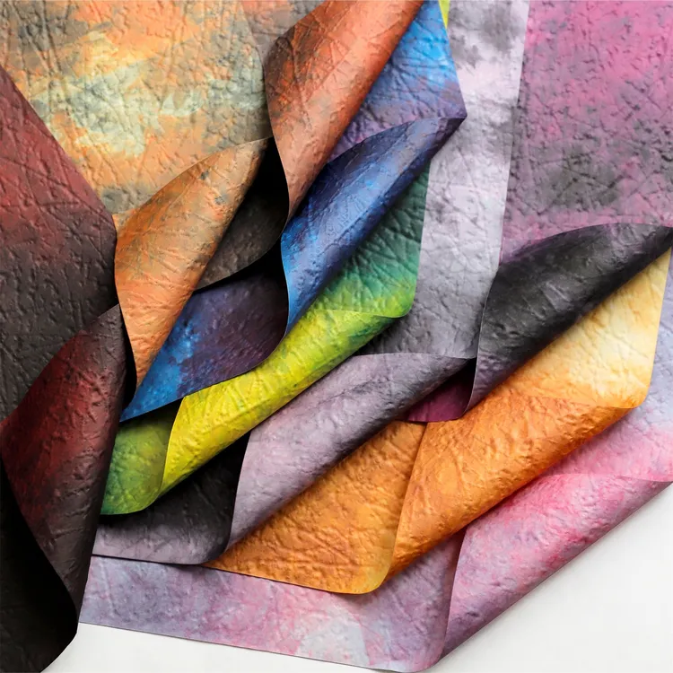 喜洋洋 水墨纸 浮雕压纹纸 防水风华纸材质 花束包装纸 花艺包装