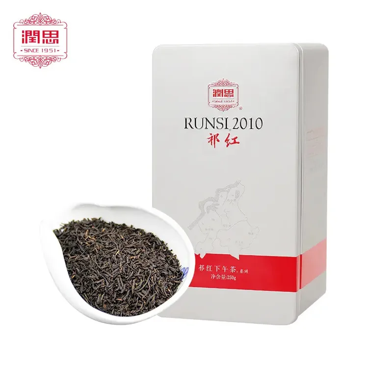 润思祁门红茶特级祁红工夫2010高山春茶250g（叶形较碎介意慎拍）