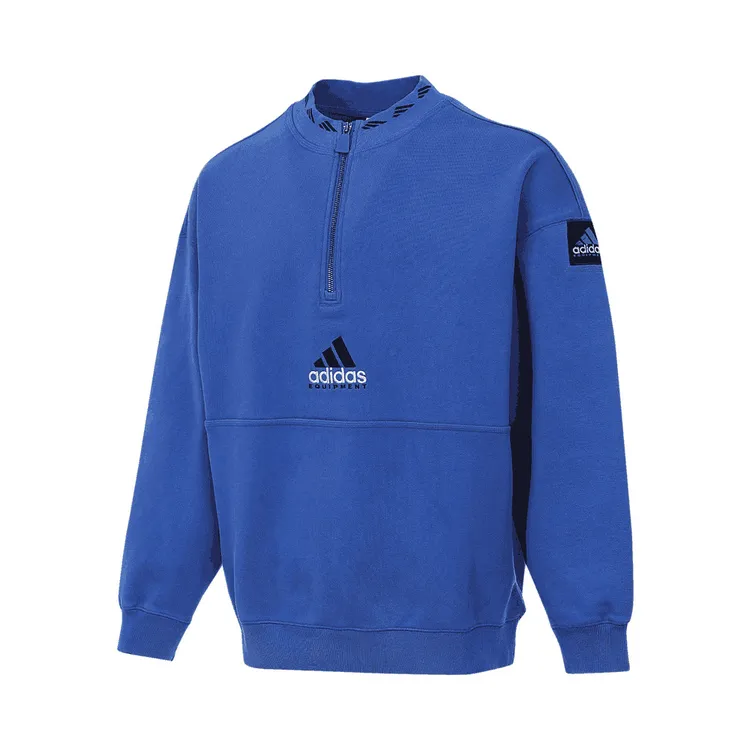 adidas Originals阿迪三叶草2025男子EQT FLEECE HZ卫衣JD0643