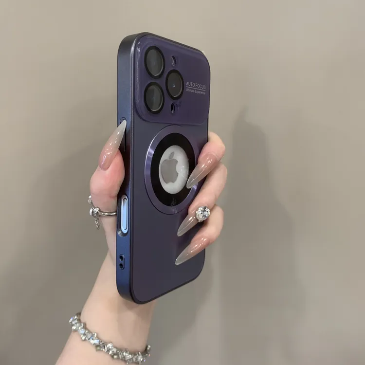 新款大视窗适用苹果iPhone16ProMax磁吸手机壳15/14/13防摔高档12