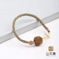 【流芳】印度老山檀牡丹编绳手串*【山木集】（多样性）