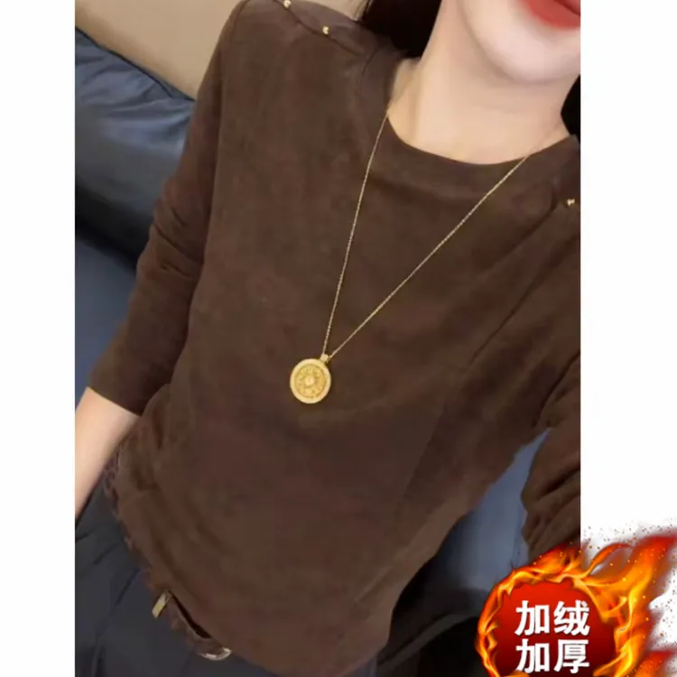 2025精选【慵懒f调性】秋季百搭钉钉时尚气质修腰小上衣