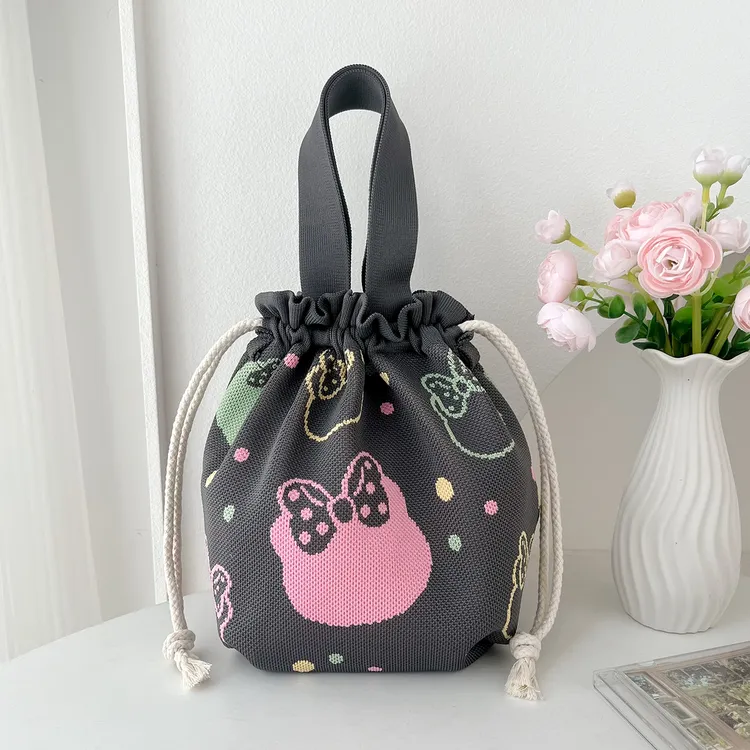 通勤上班新款福袋小众可爱包包手提收纳包外出便携手提包手提袋