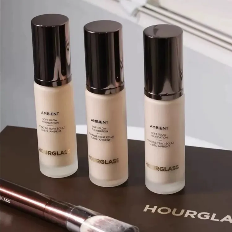 小猴子Hourglass柔光亮采光粉底液雾光持妆控油提亮遮瑕现货直发