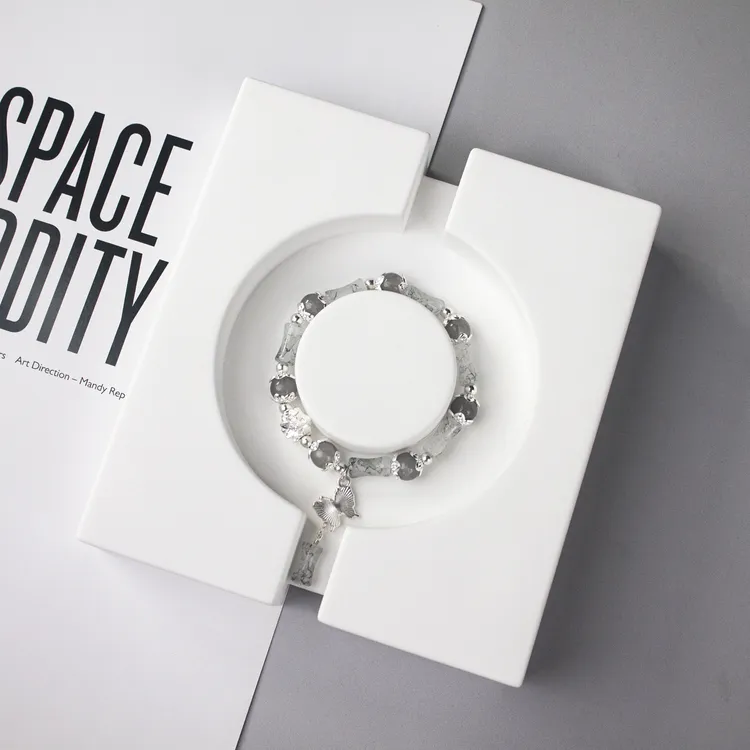 首饰展示架 手串托盘石膏手镯手链首饰串珠托盘柜台饰品拍照道具