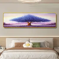 V55紫气东来床头挂画床头画卧室挂画卧室床头画卧室挂画镶钻捡漏7