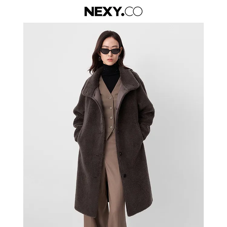 NEXY.CO/奈蔻气质时尚显瘦中厚外套XK00742D4