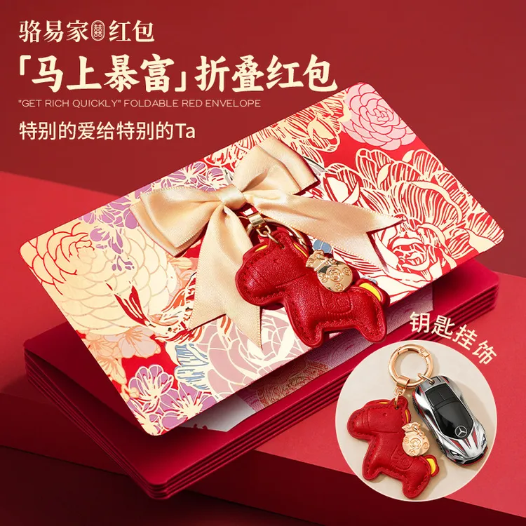 骆易家创意生日折叠红包2026新款封包18岁成人礼仪式感送儿子女儿商品图