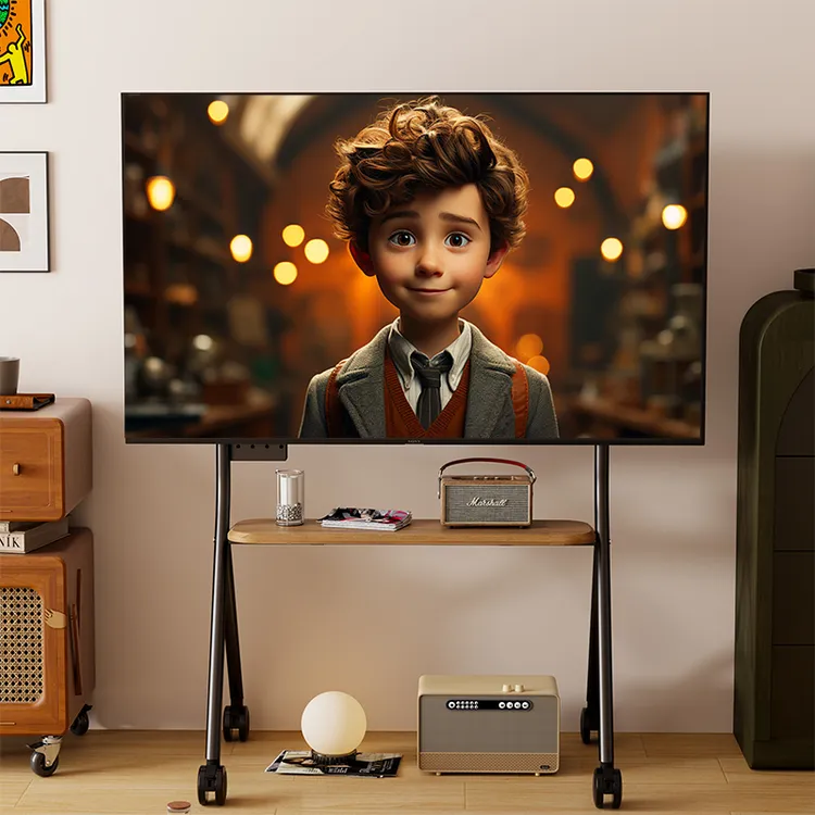 通用电视落地支架子可移动立式带轮推车65/75/85英寸小米海信创维