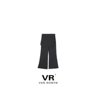 【VR莉娜】510205/2025新款秋冬 慵懒 加绒腰封裤 裤长S101M102L103