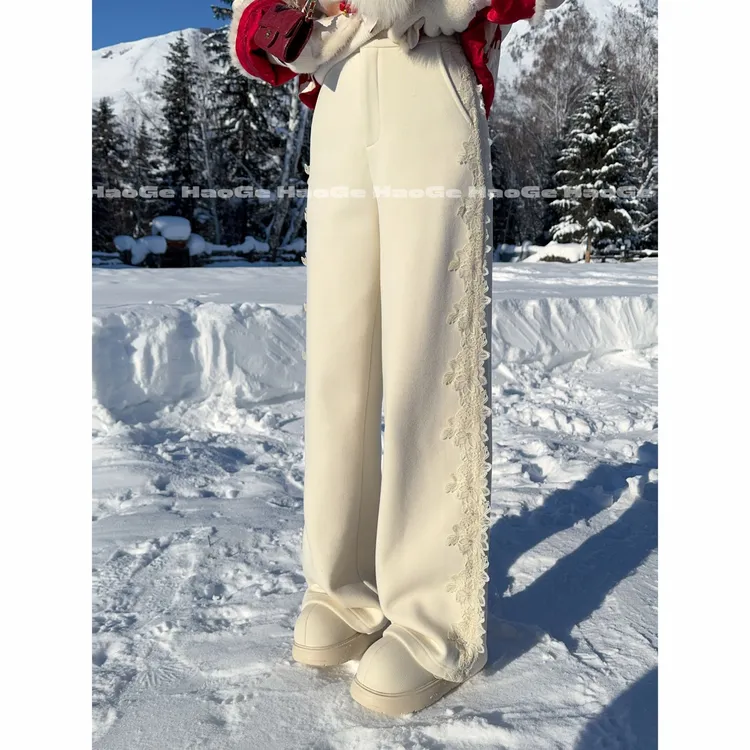 浩哥严选●休闲裤预HGD5XXK5950A秋冬垂感保暖垂感百搭加厚保暖款