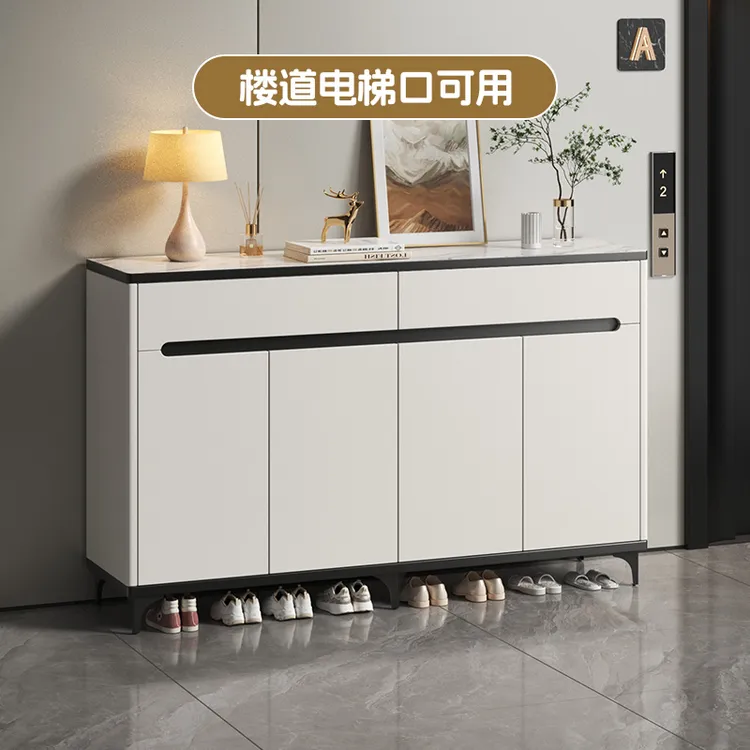 实木鞋柜家用门口玄关柜入户收纳柜储物柜室外一体大容量防尘鞋架