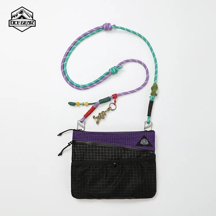 OCEGEAR户外轻量化斜挎包多功能挂绳徒步登山防泼水组合装单肩包