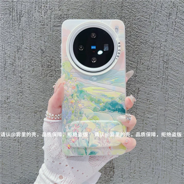 （vivoX系列）磨砂彩银适用vivoX200/x100/x90/x80/x70/x60手机壳潮