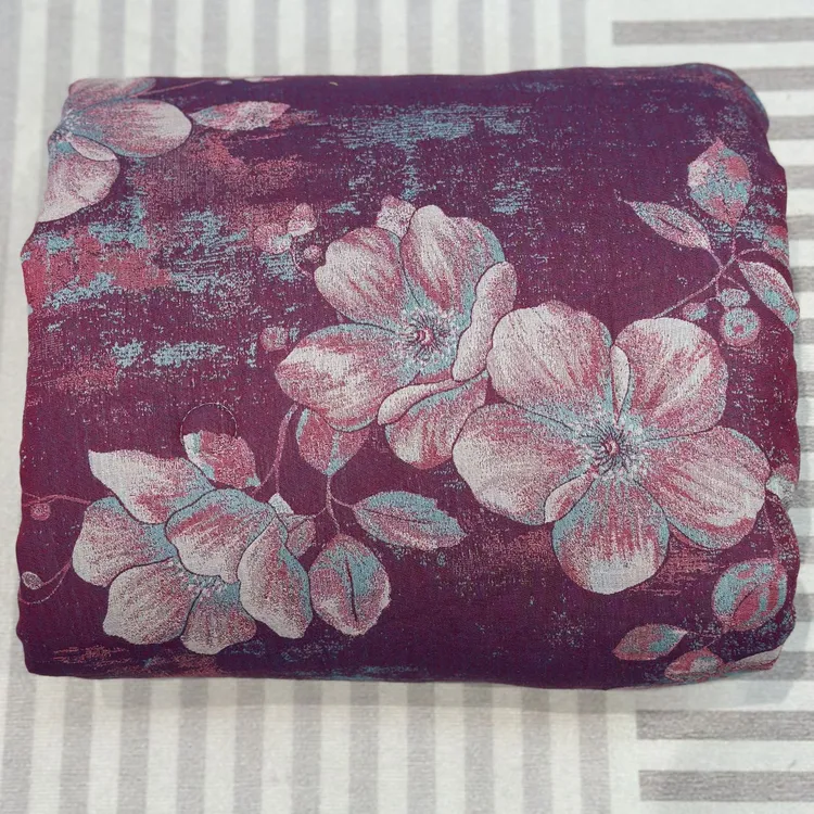 【流金岁月—小被子】1.2*1.5米全棉双层纱小被子可机洗