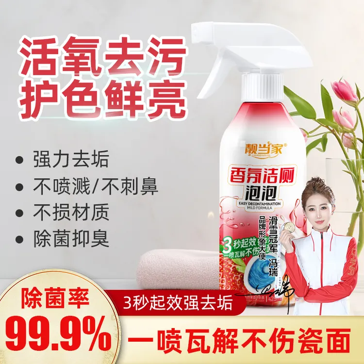 香氛洁厕泡泡洁净大师清洁剂除菌强力除垢除臭去垢泡沫清新Z3