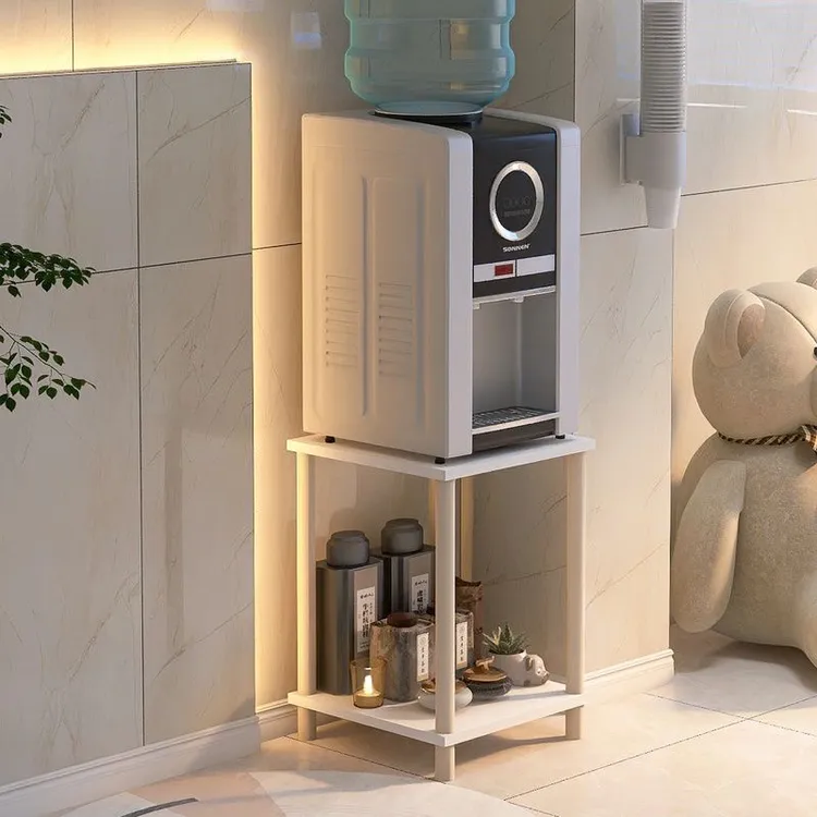 台式饮水机置物架桌面小型饮水机柜沙发边纯净水放置水杯收纳架子