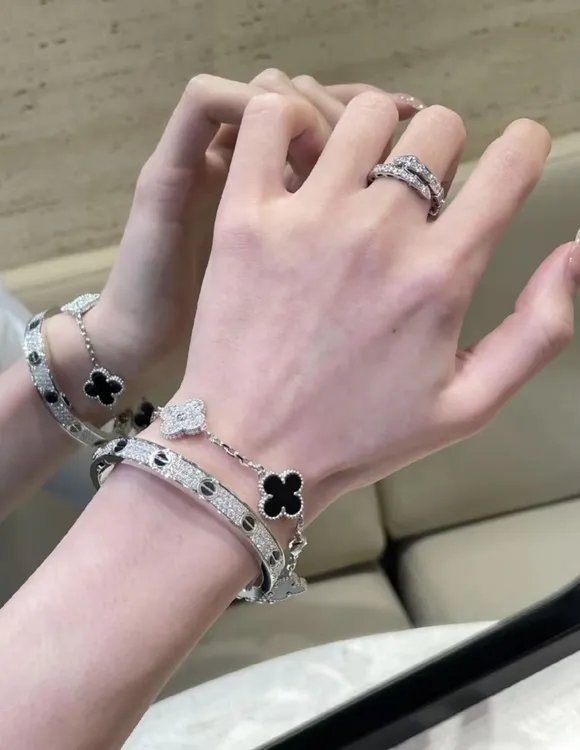 925银手链 五花手链