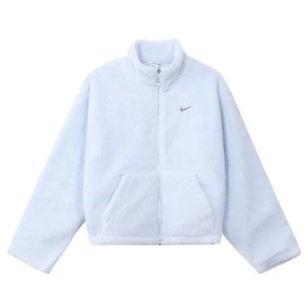 Nike耐克官方正品冬季女士简约运动休闲保暖立领外套FV4009-423